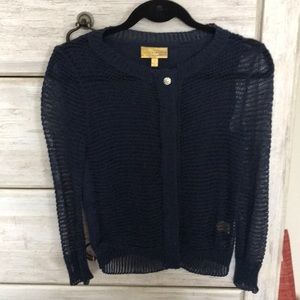 Navy Dress Sweater